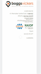 Mobile Screenshot of boggsvickers.com